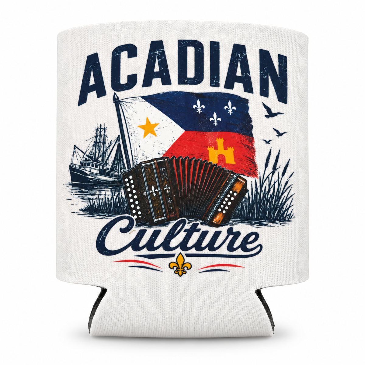 Acadian Culture Koozie